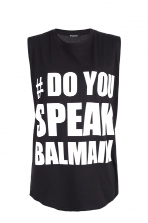 Top z nadrukiem, zdjęcie 1 Top z nadrukiem od Balmain